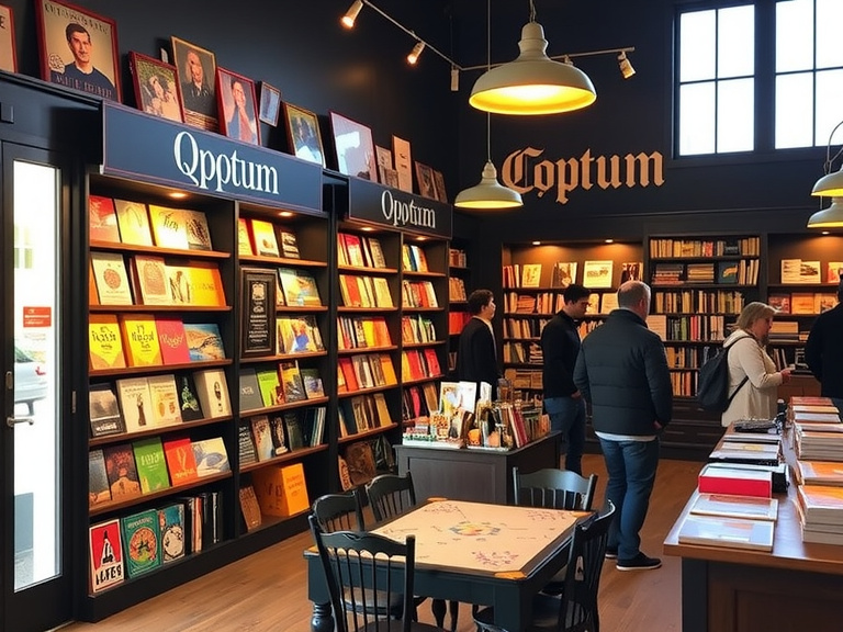 Het interieur van onze eerste winkel in Amsterdam