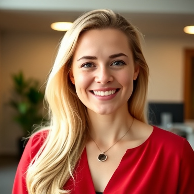 Portret van Lisa, hoofd klantenservice